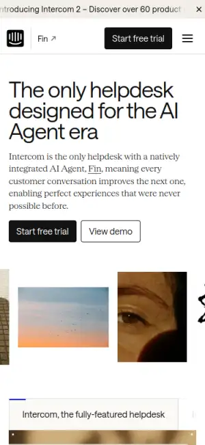 Intercom — mobile interface